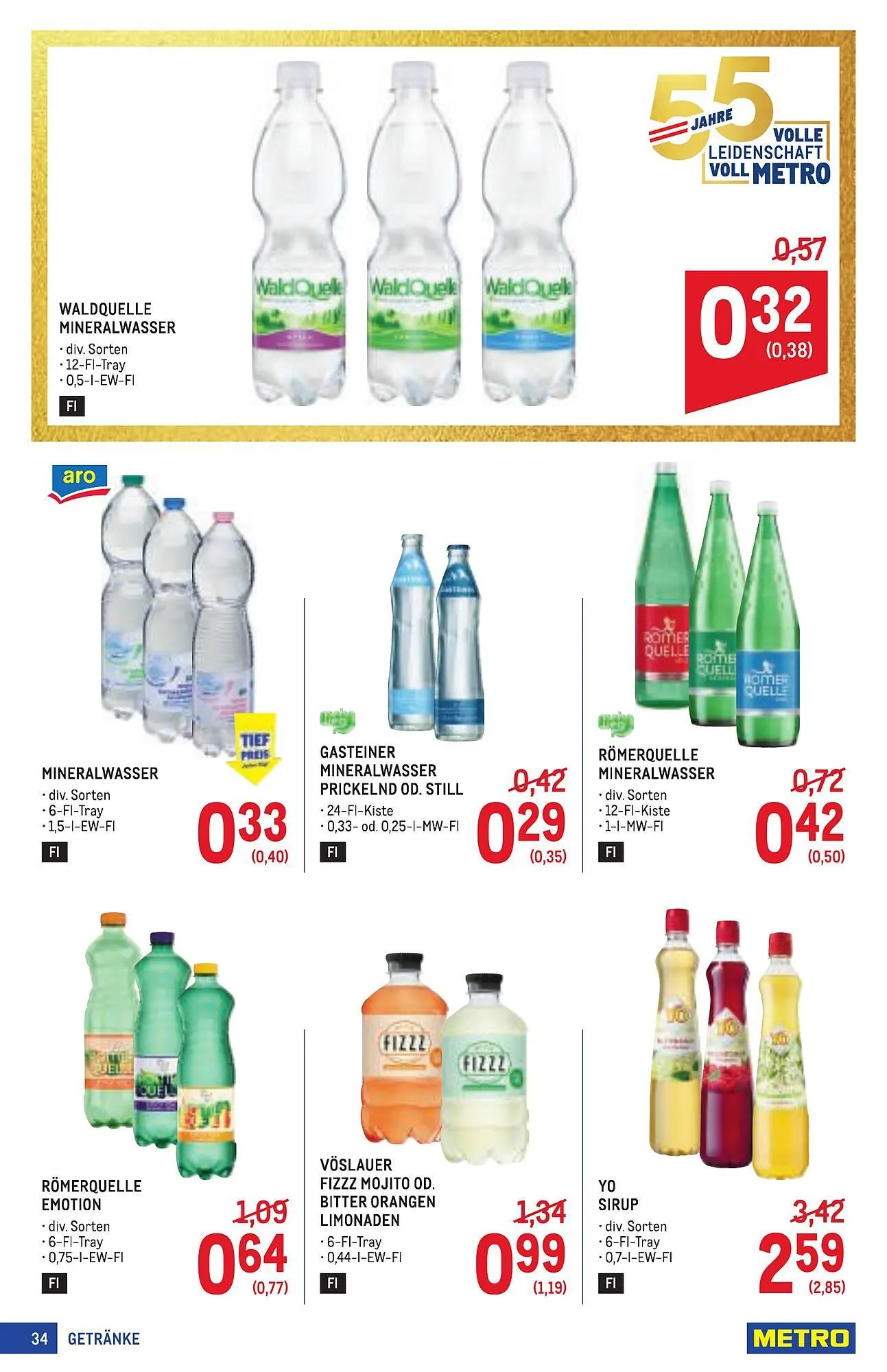 Metro Flugblatt von 16. April bis 29. April 2026 - Flugblätt seite  34