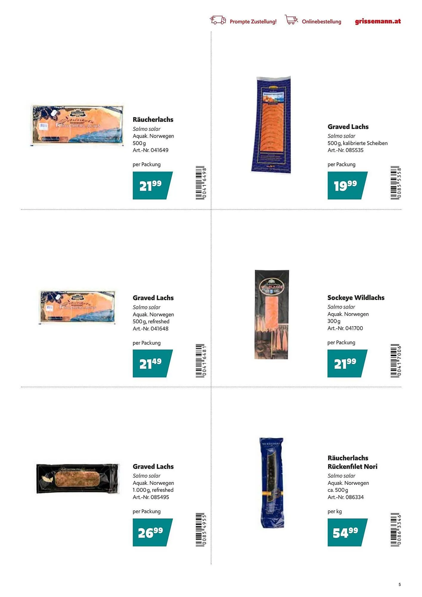 Eurogast Grissemann Flugblatt von 16. Jänner bis 8. Februar 2026 - Flugblätt seite  5