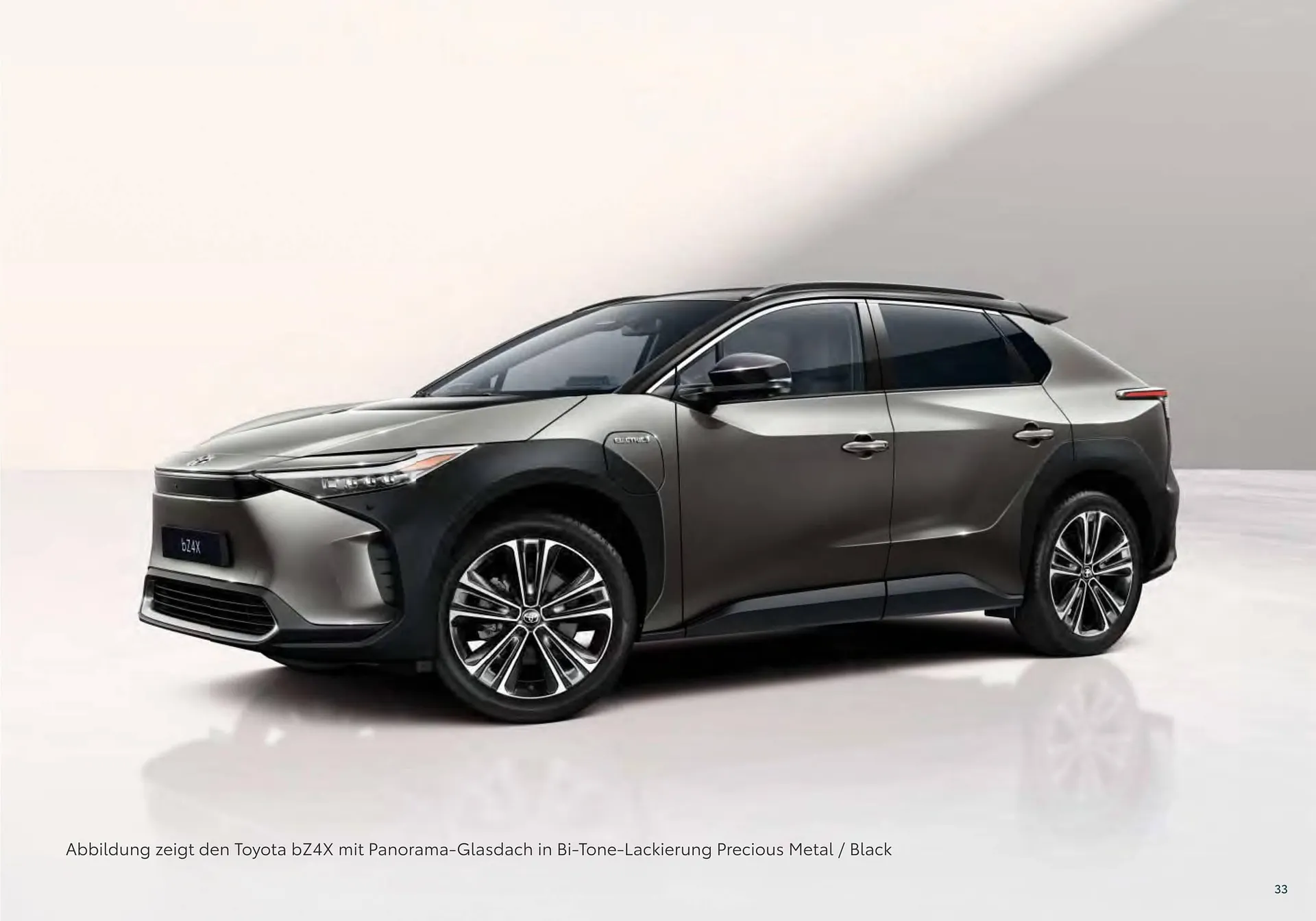 Toyota bZ4X Flugblatt von 11. Juli bis 9. Jänner 2025 - Flugblätt seite  33