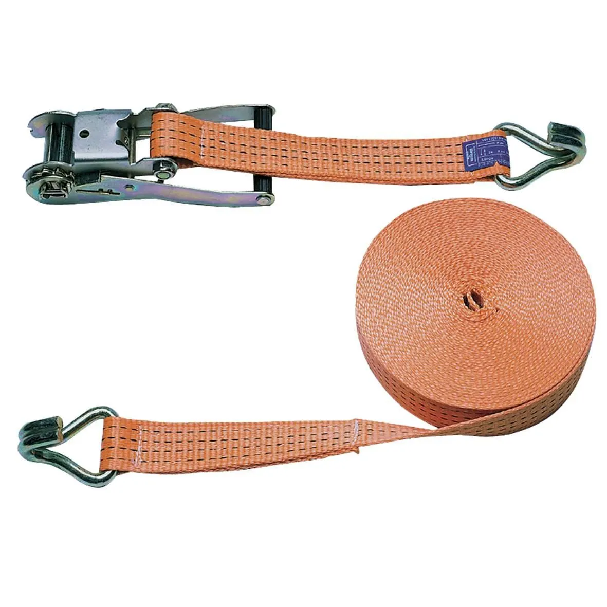 Ratschenzurrgurt 2tlg.oran.8m 50mm,Zugkraft 4t