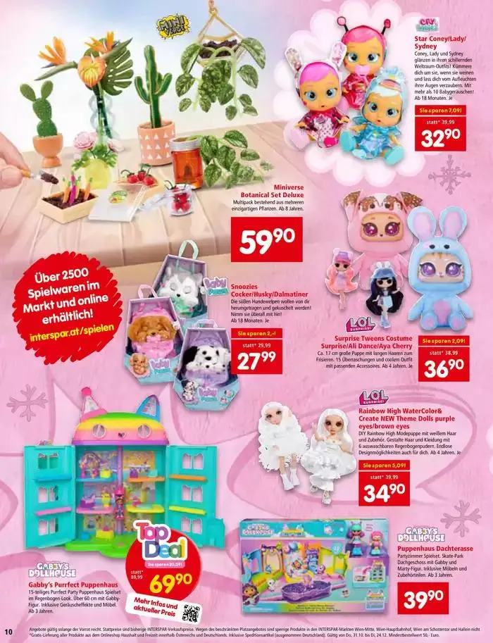 Tolles Angebot für alle Kunden von 29. Oktober bis 12. November 2024 - Flugblätt seite 10