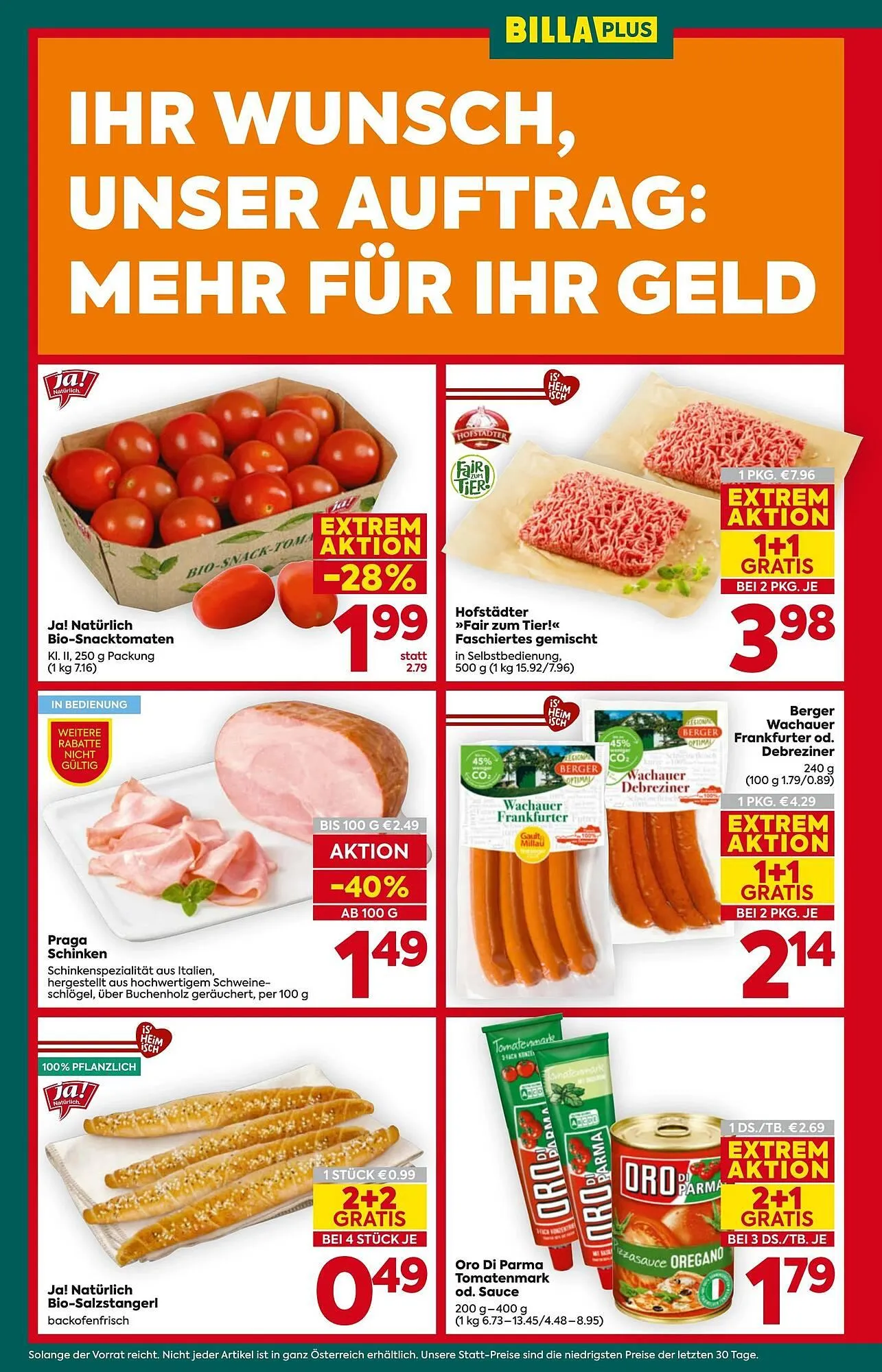 Billa Flugblatt von 19. Februar bis 25. Februar 2026 - Flugblätt seite 4