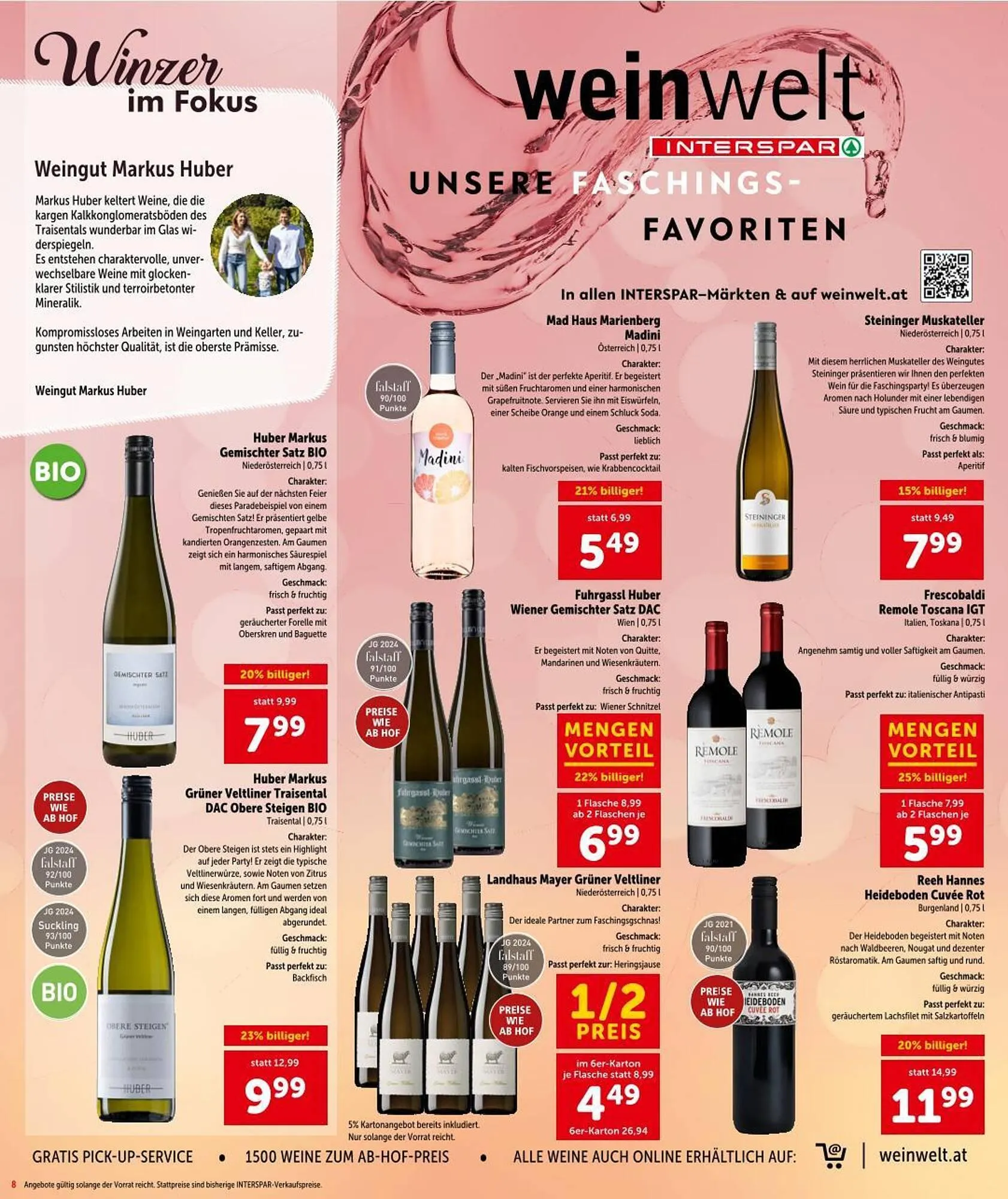 Interspar Flugblatt von 5. Februar bis 11. Februar 2026 - Flugblätt seite  8