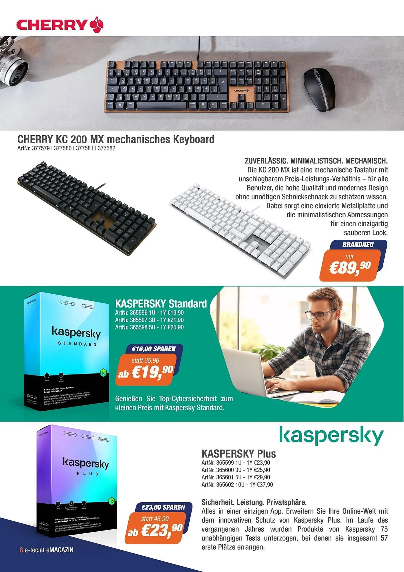 e-tec Flugblatt von 4. Dezember bis 15. Jänner 2024 - Flugblätt seite 8