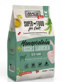 MAC's Cat Adult Monoprotein 1,5kg mit Kaninchen