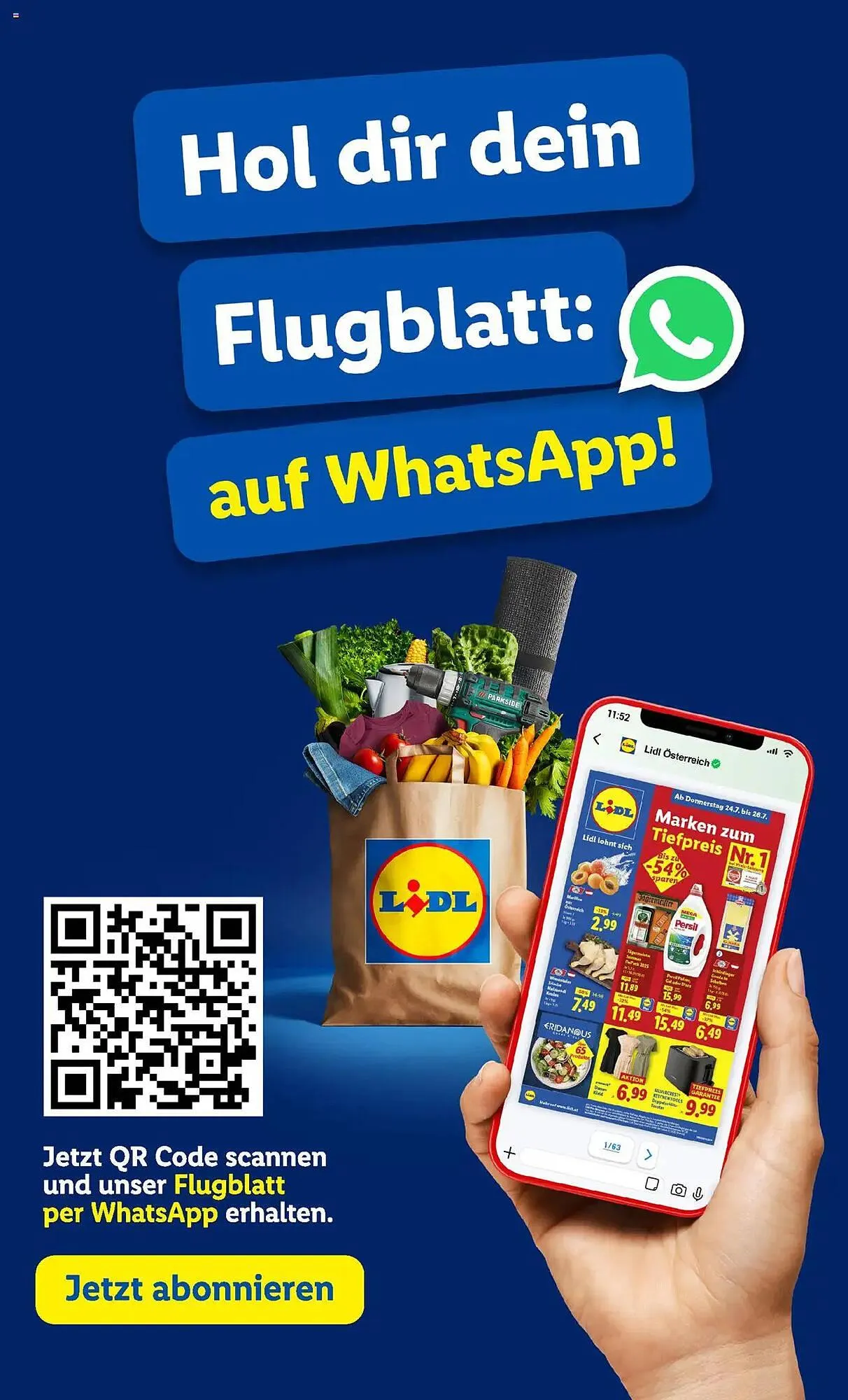 Lidl Flugblatt von 23. Juli bis 30. November 2025 - Flugblätt seite  1