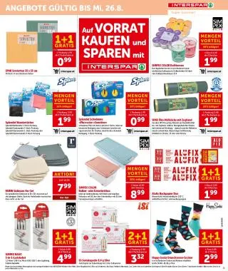 INTERSPAR Flugblatt von 6. August bis 12. August 2026 - Flugblätt seite  13
