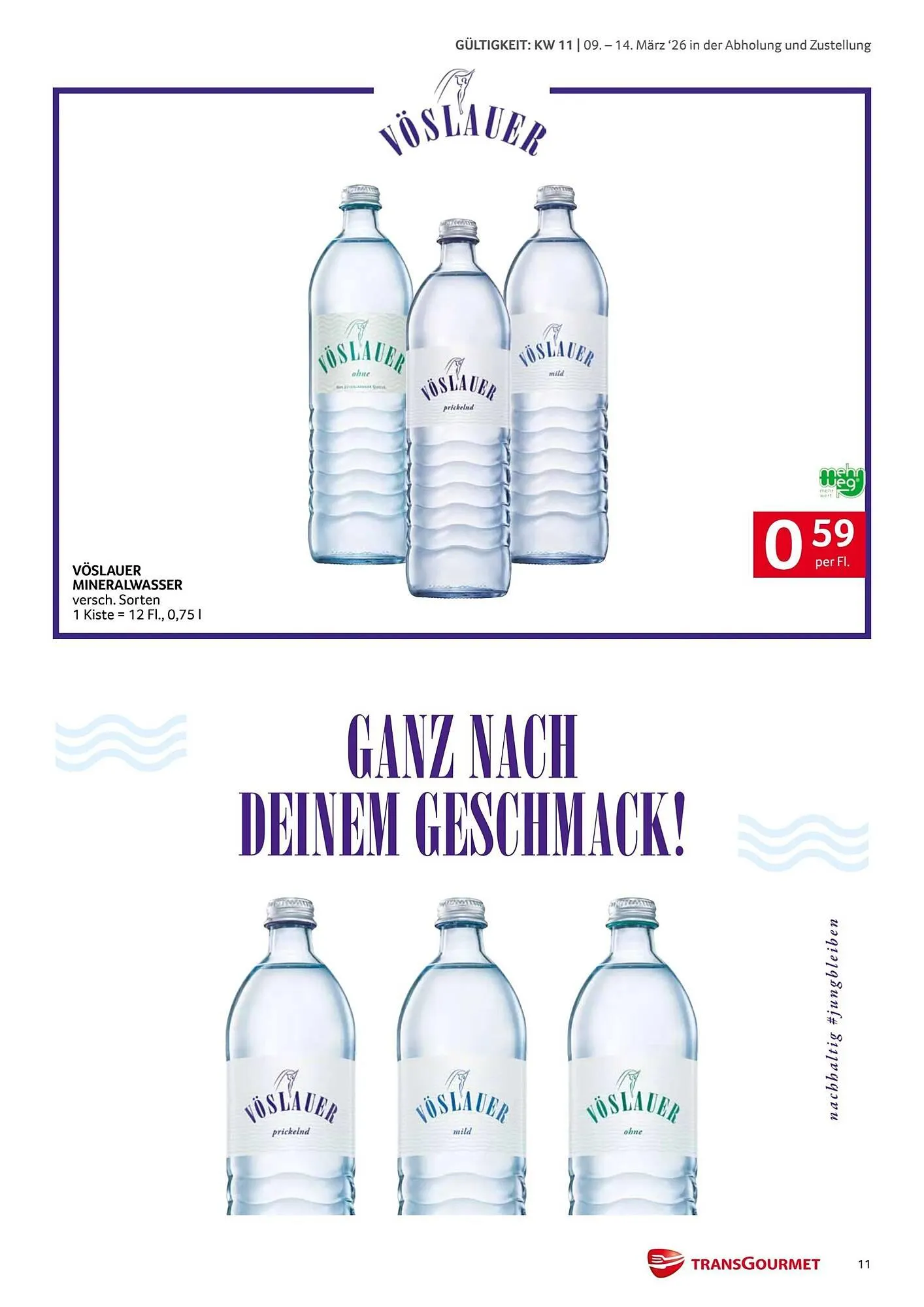 Transgourmet Flugblatt von 9. März bis 15. März 2026 - Flugblätt seite 11