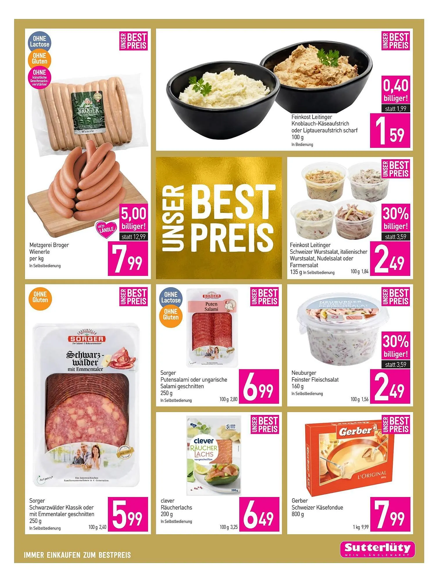 Sutterlüty Flugblatt von 11. Dezember bis 16. Dezember 2025 - Flugblätt seite  3