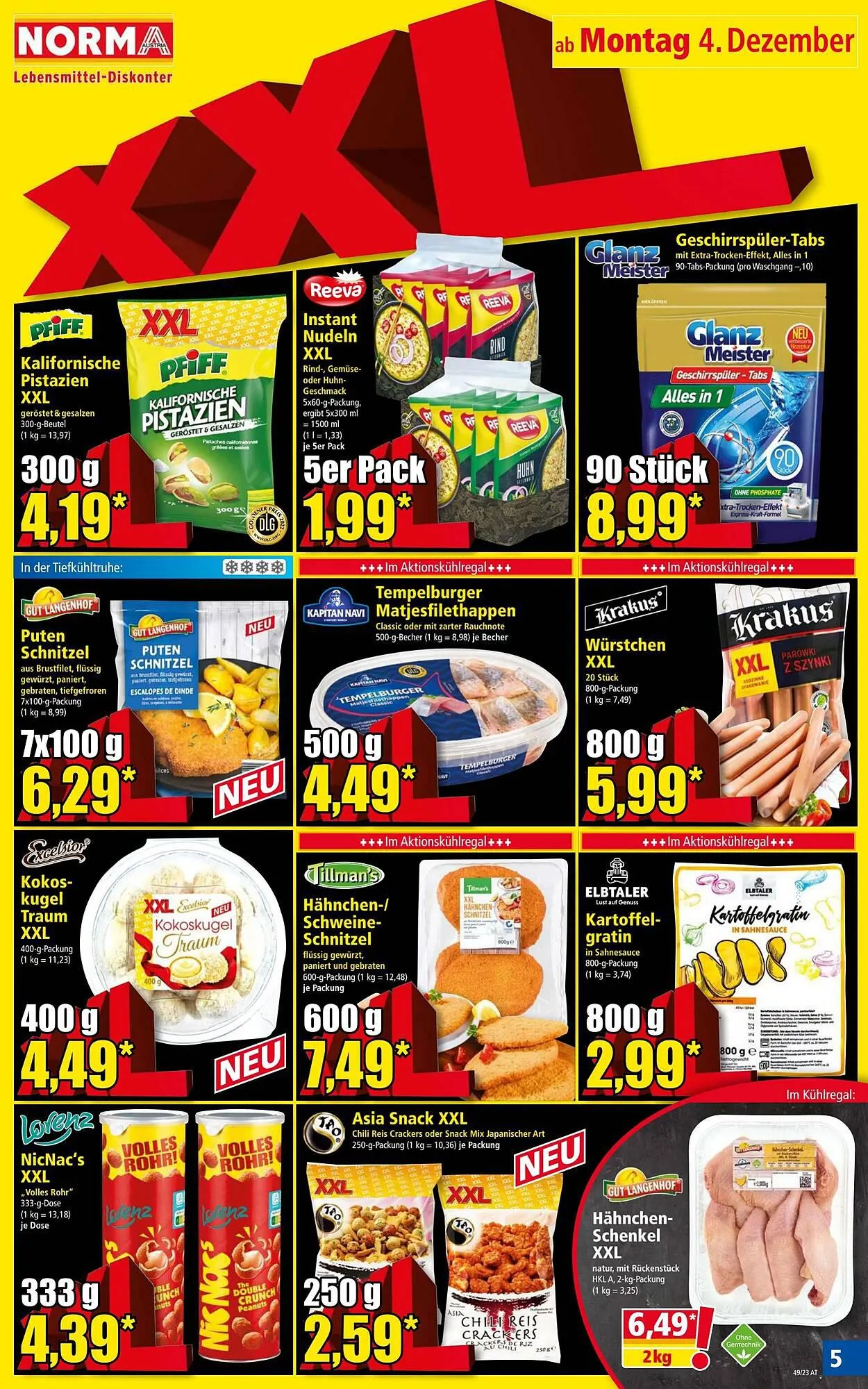 Norma Flugblatt von 3. Dezember bis 9. Dezember 2023 - Flugblätt seite 5