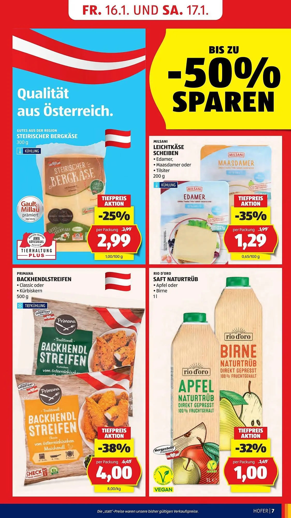 Hofer Flugblatt von 14. Jänner bis 1. März 2026 - Flugblätt seite  9