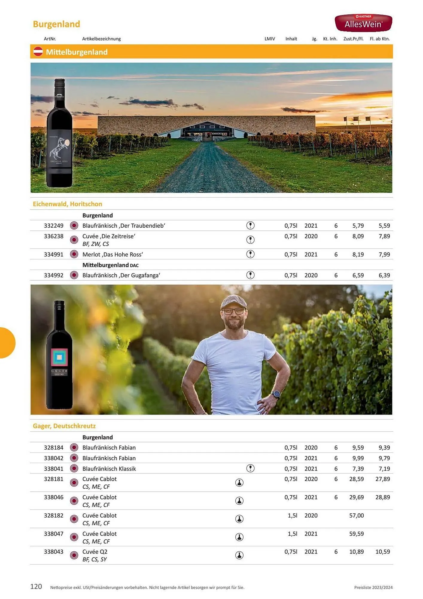 Kastner Flugblatt von 1. Juli bis 30. Dezember 2024 - Flugblätt seite  122