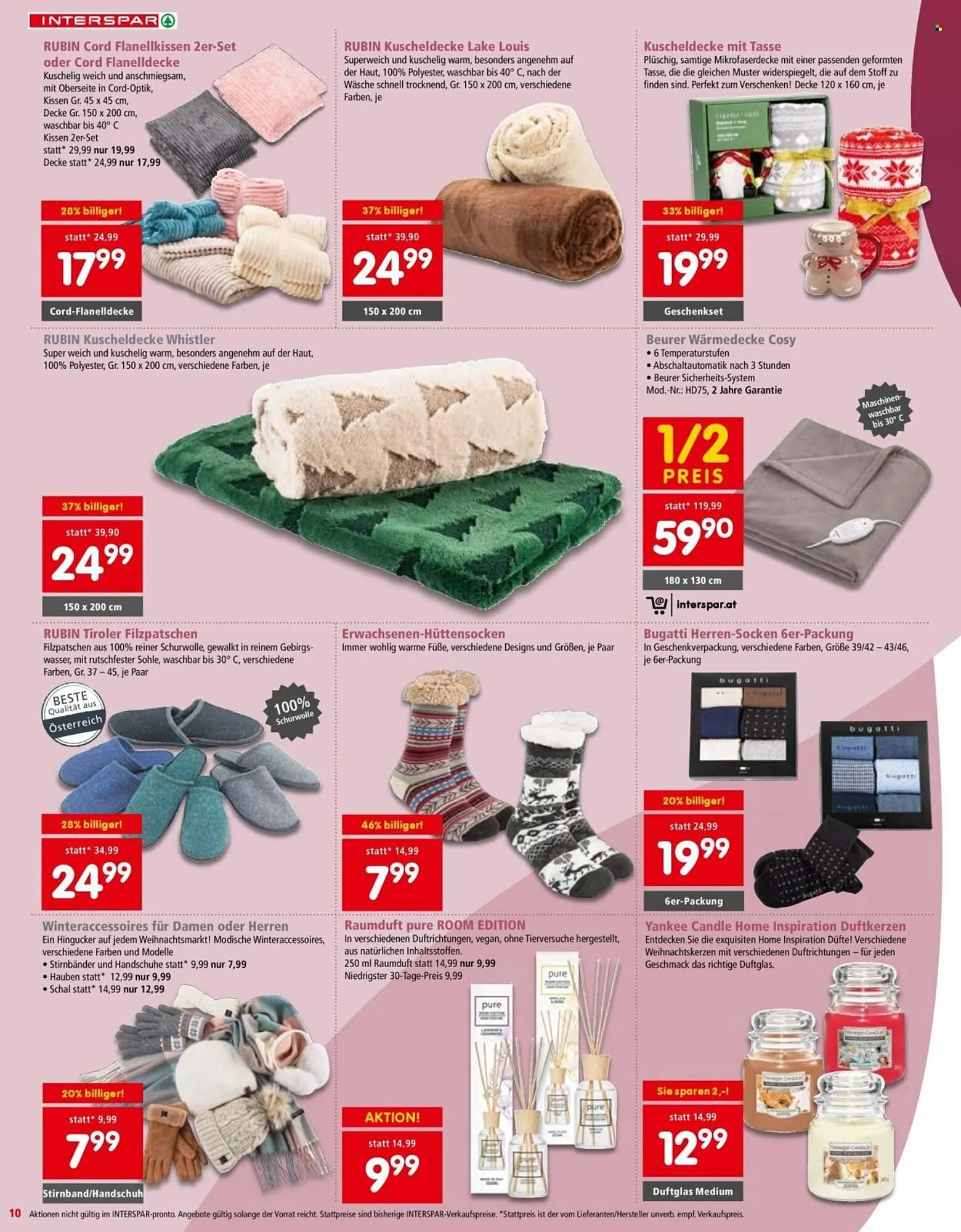 Interspar Flugblatt von 16. Oktober bis 24. Dezember 2025 - Flugblätt seite  10