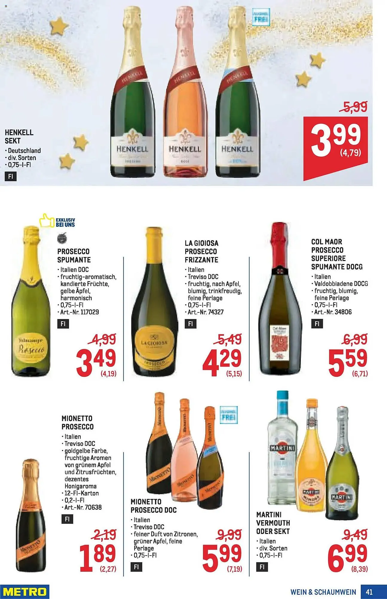 Metro Flugblatt von 27. November bis 10. Dezember 2025 - Flugblätt seite  41