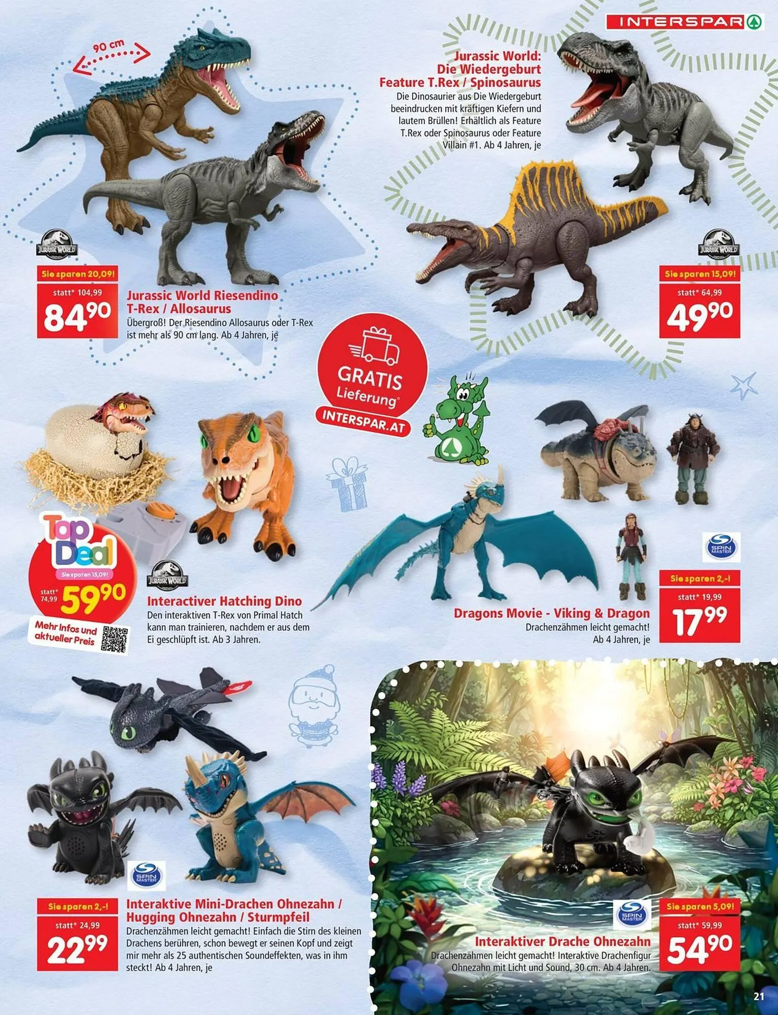 Interspar Flugblatt von 22. Oktober bis 15. Dezember 2025 - Flugblätt seite  21