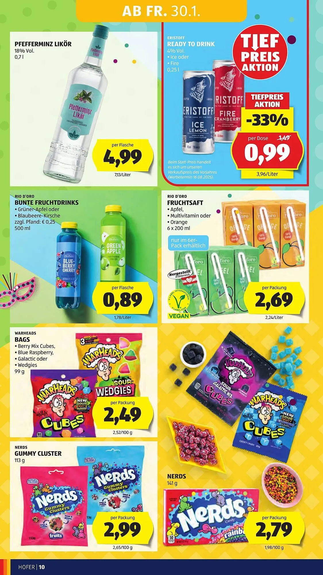 Hofer Flugblatt von 30. Jänner bis 5. Februar 2026 - Flugblätt seite 12