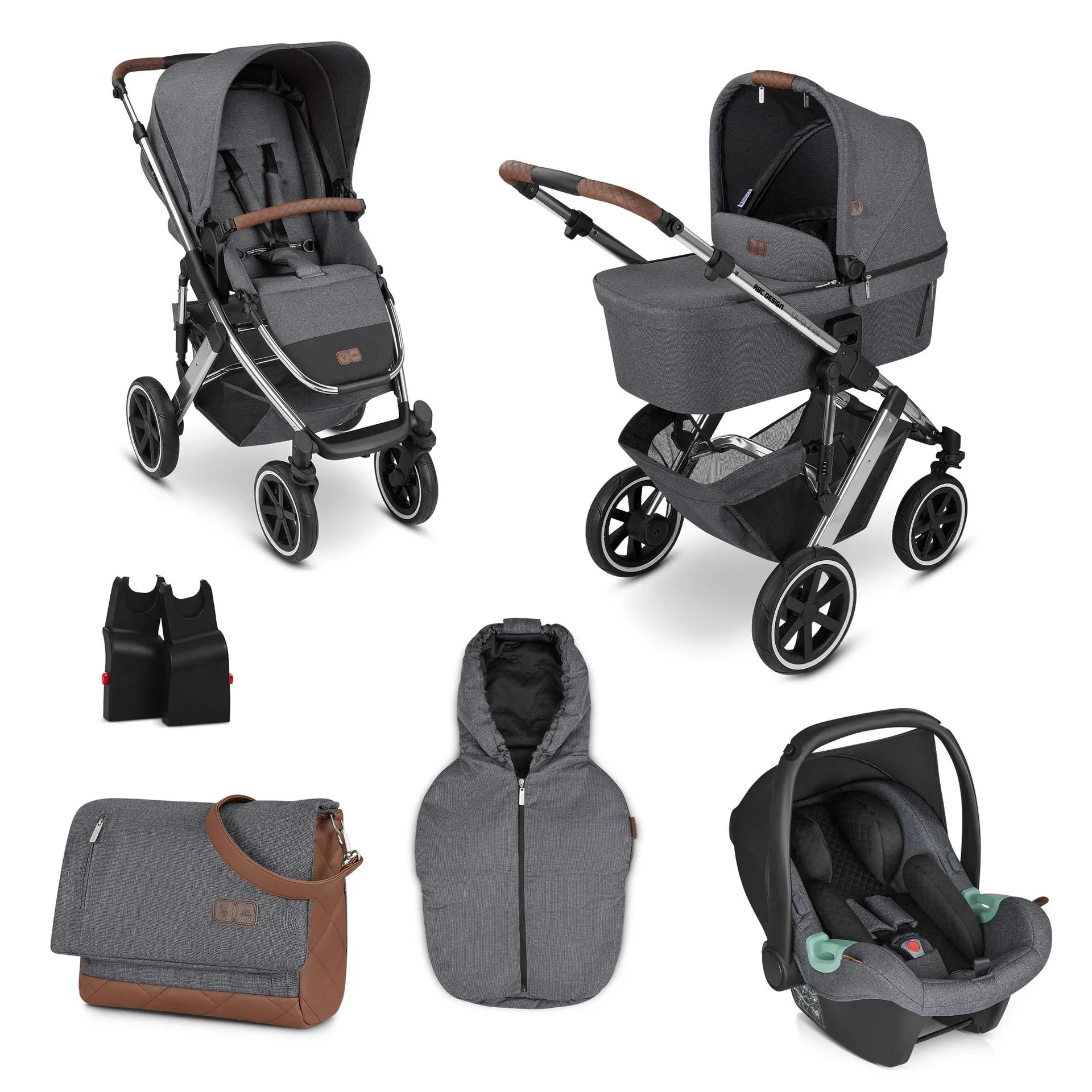 Set Salsa 4 Air mit Tulip Diamond Asphalt inkl. Zubehör