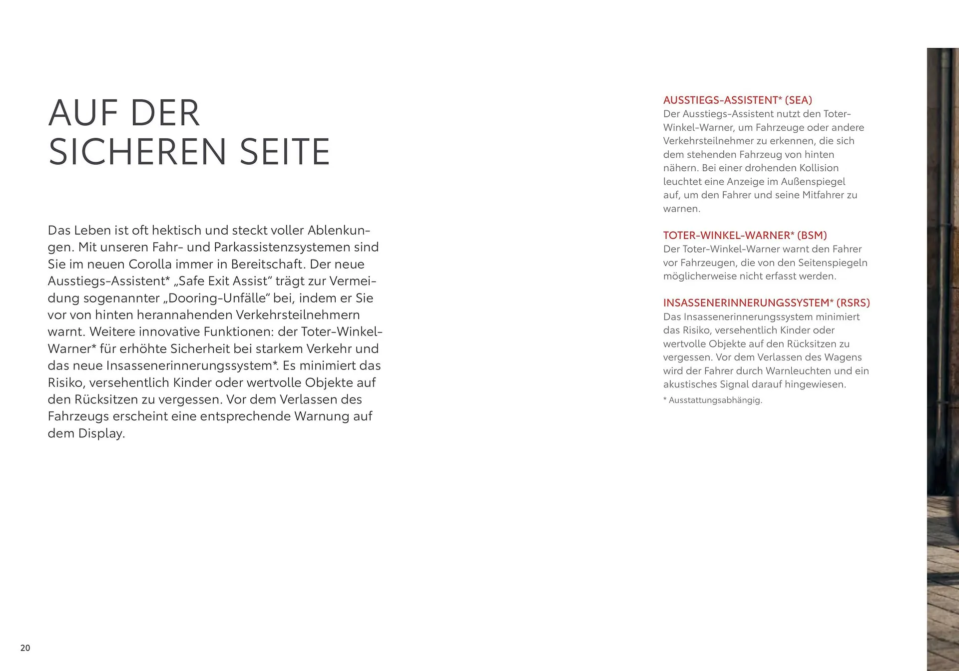 Toyota Flugblatt von 1. April bis 20. Oktober 2026 - Flugblätt seite  20