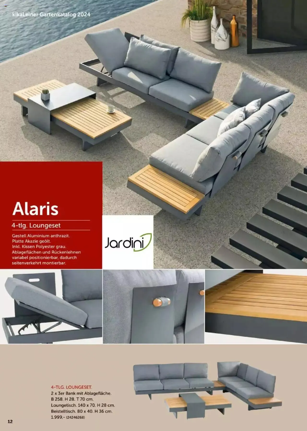 Leiner Garten Katalog 2024 von 4. März bis 30. September 2024 - Flugblätt seite  12