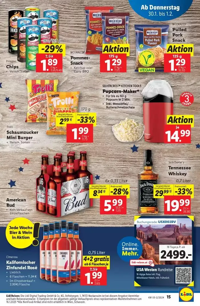 Tolles Angebot für alle Kunden von 30. Jänner bis 5. Februar 2025 - Flugblätt seite  17