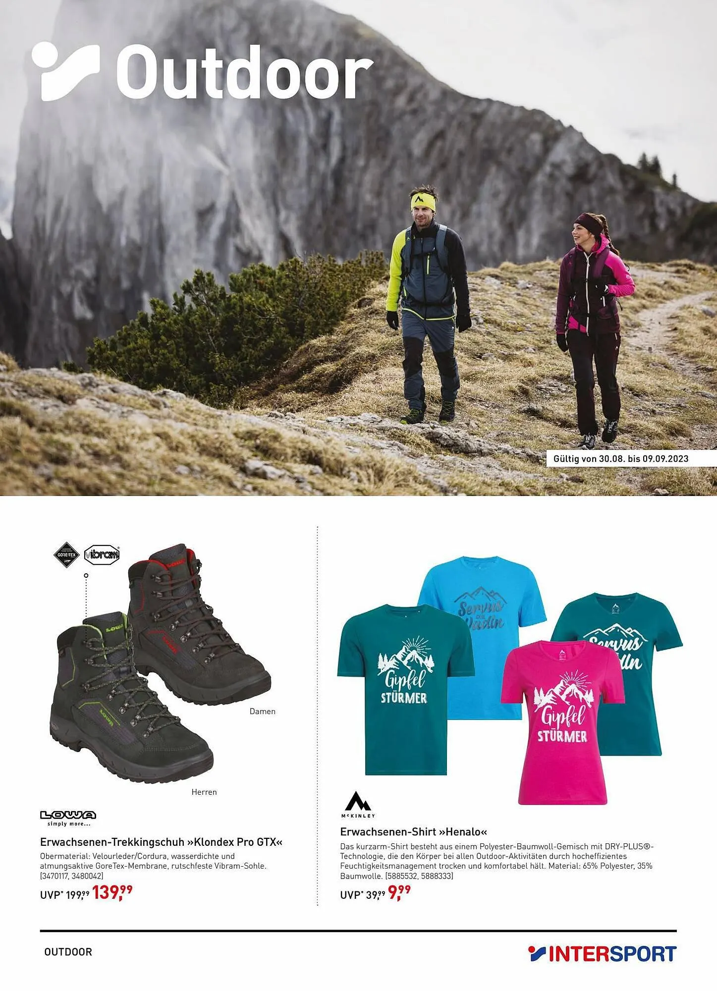 Intersport Flugblatt - 1