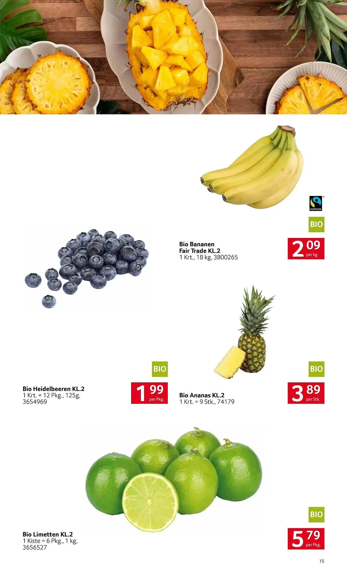 Transgourmet Flugblatt von 26. Jänner bis 22. Februar 2026 - Flugblätt seite  15