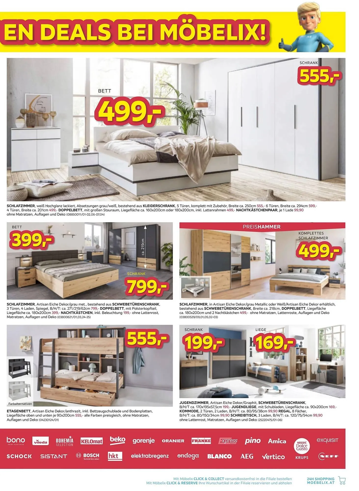 Möbelix Prospekt von 27. Jänner bis 2. Februar 2026 - Flugblätt seite 3