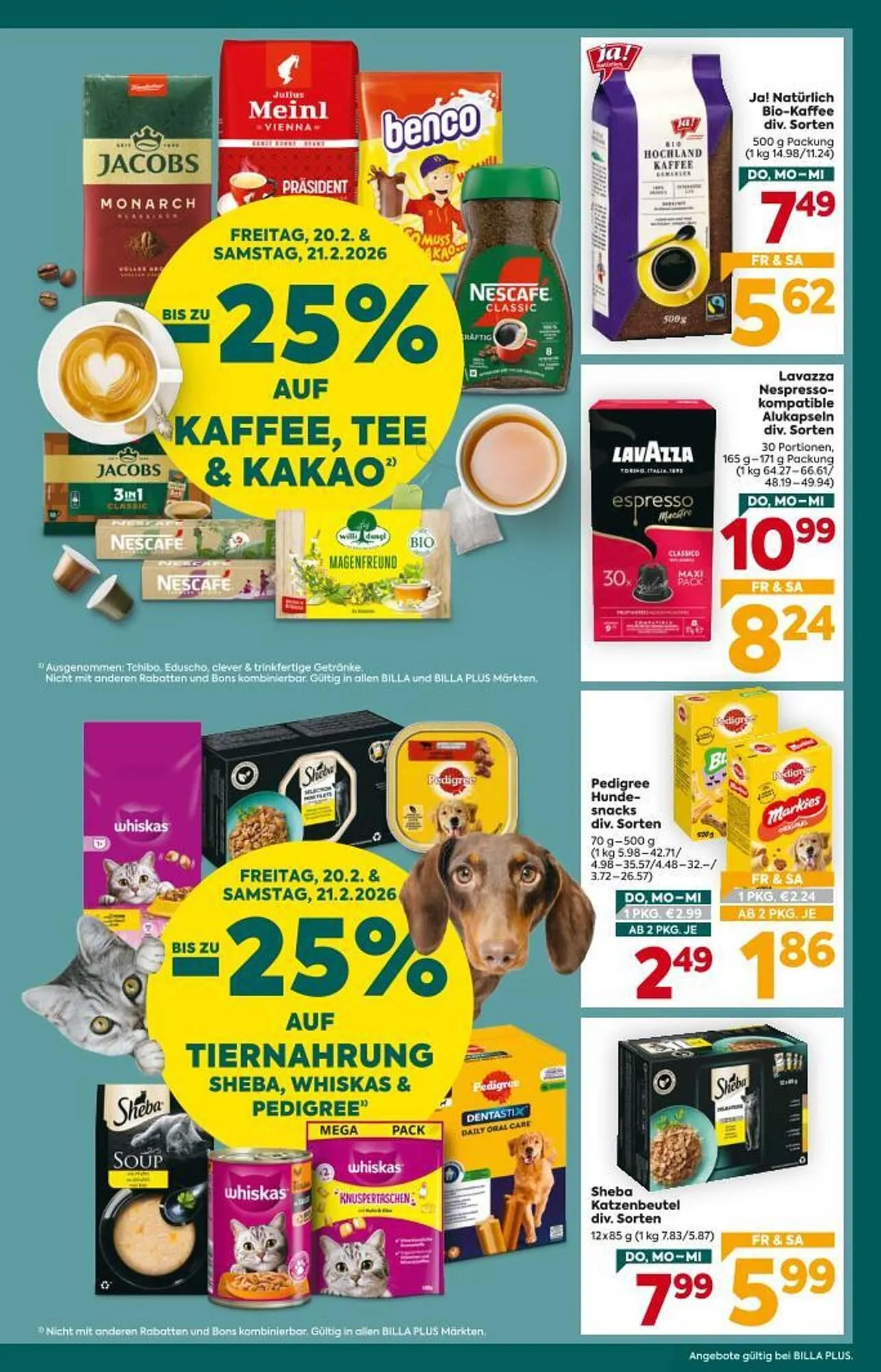 Billa Corso Flugblatt von 19. Februar bis 25. Februar 2026 - Flugblätt seite  3