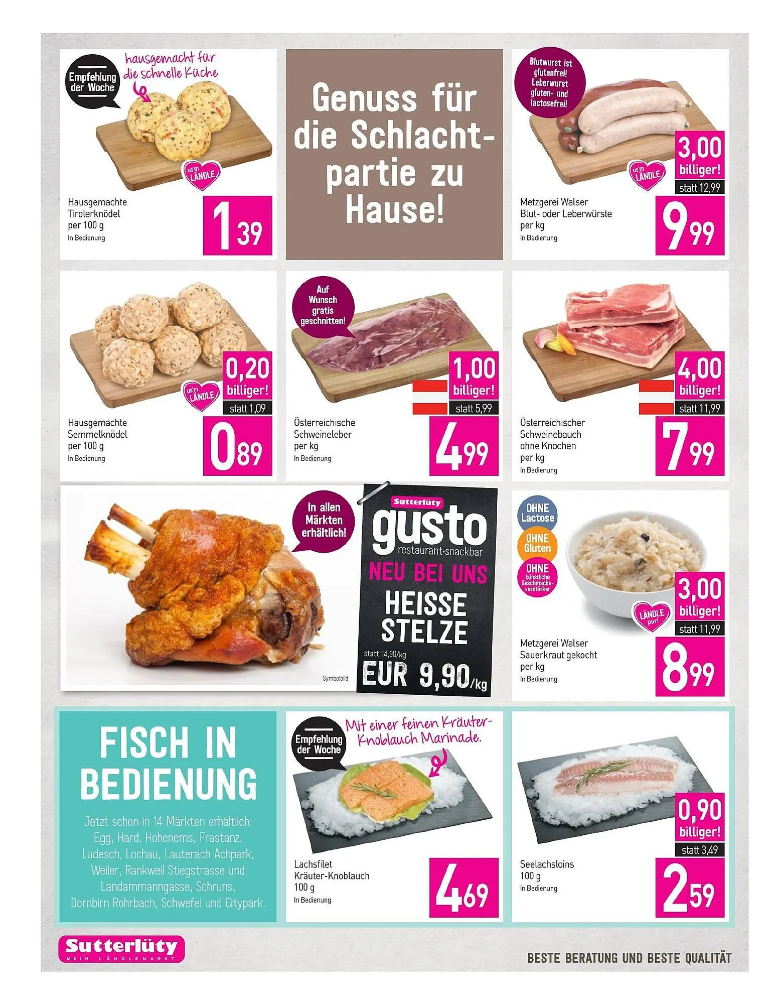 Sutterlüty Flugblatt von 7. Dezember bis 12. Dezember 2023 - Flugblätt seite 8