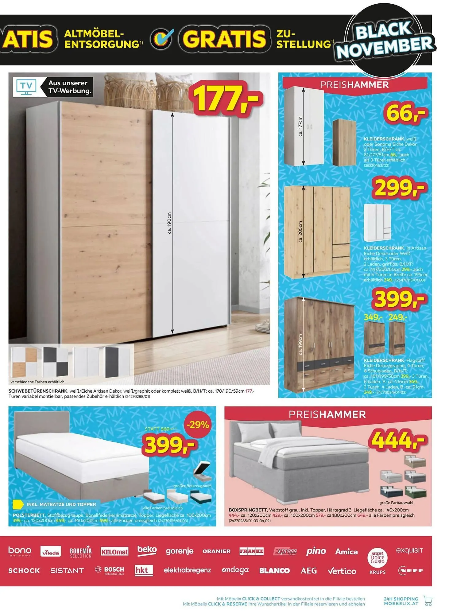 Möbelix Prospekt von 4. November bis 11. November 2025 - Flugblätt seite 3