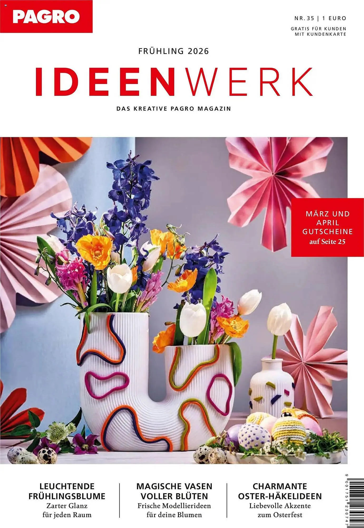 Pagro Diskont Flugblatt von 1. März bis 30. April 2026 - Flugblätt seite  1