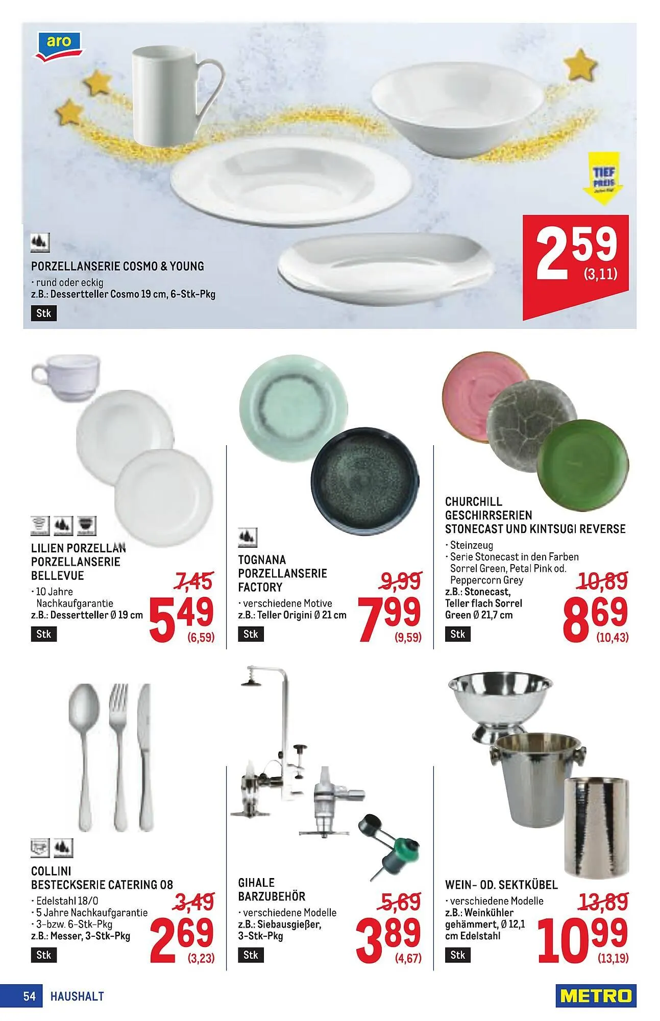 Metro Flugblatt von 11. Dezember bis 7. Jänner 2026 - Flugblätt seite  54