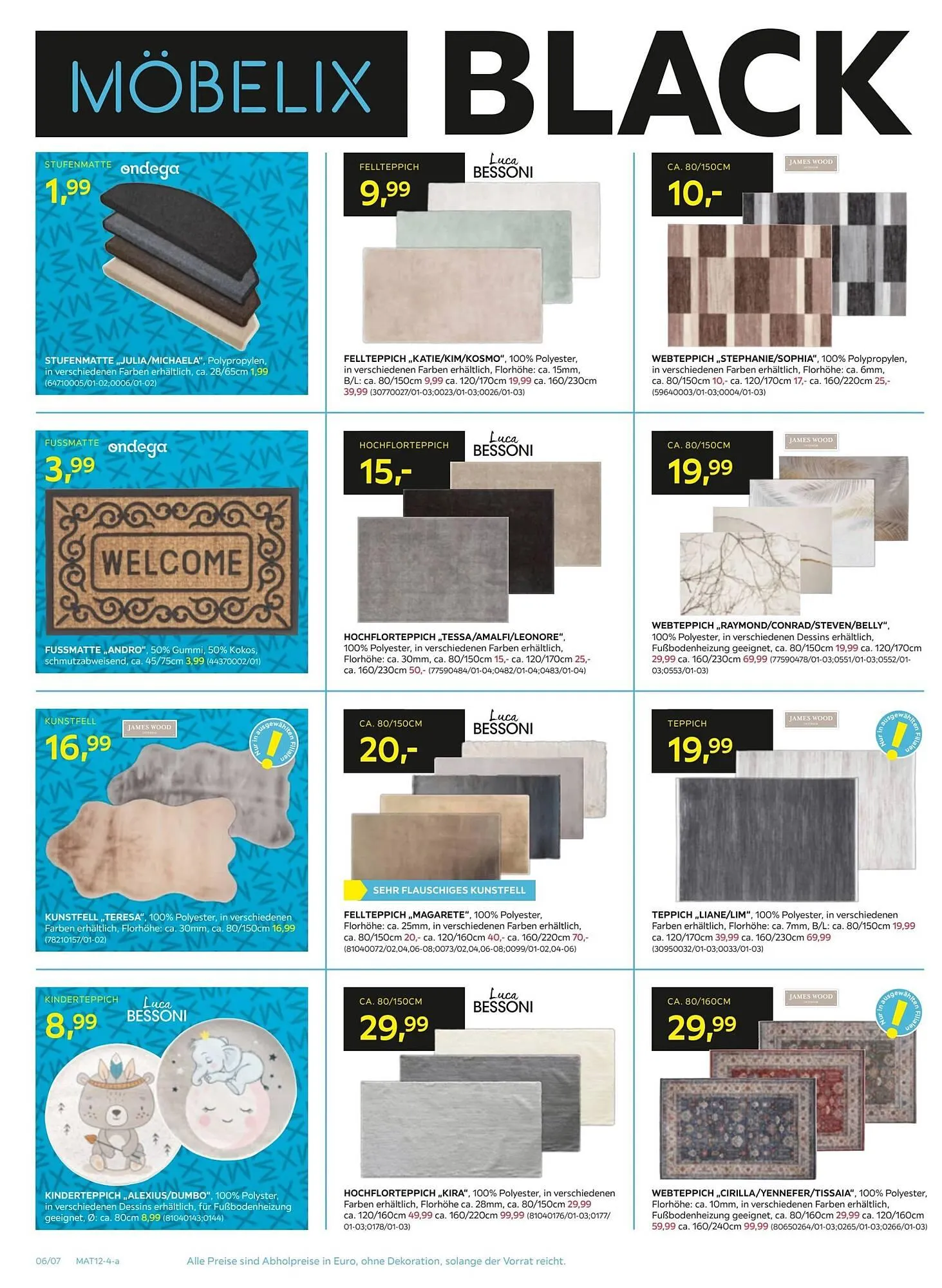 Möbelix Flugblatt von 25. November bis 4. Dezember 2024 - Flugblätt seite  6