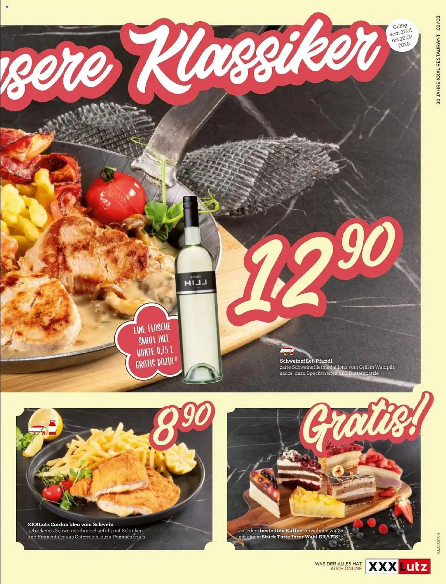 XXXLutz Prospekt von 27. Jänner bis 28. Februar 2026 - Flugblätt seite  3