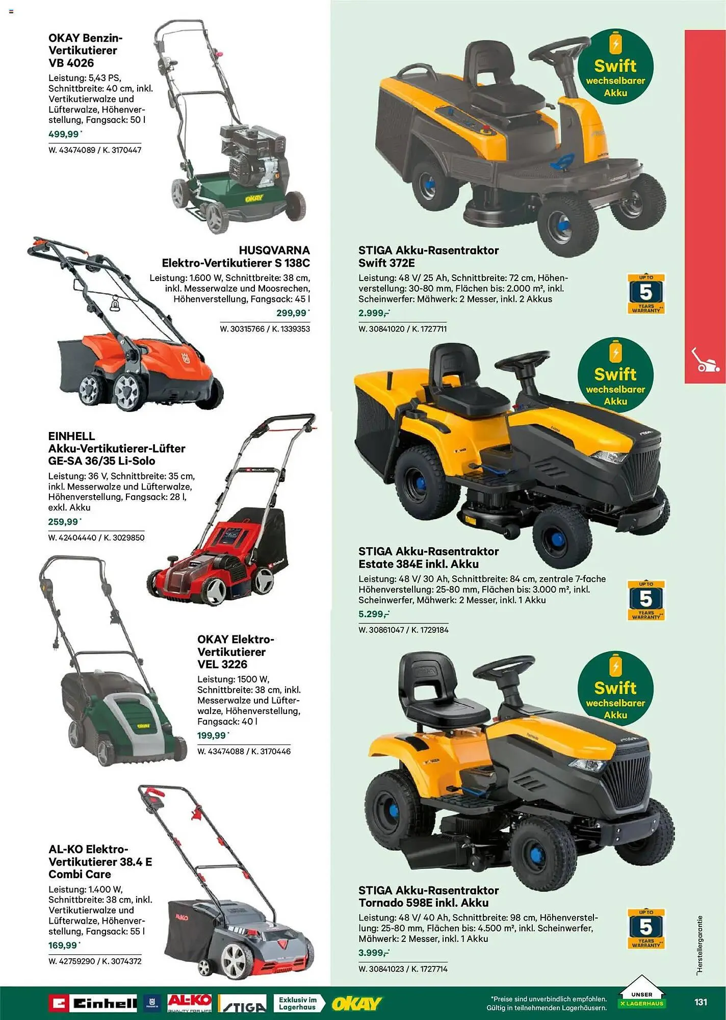 Lagerhaus Flugblatt von 22. Februar bis 31. Mai 2026 - Flugblätt seite 131
