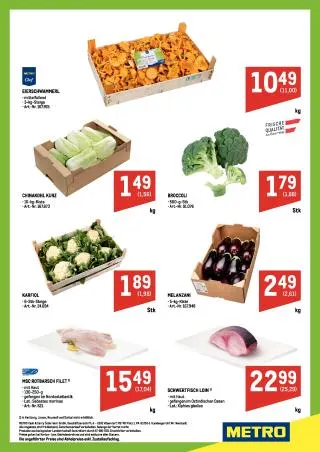 METRO Flugblatt Food - aktionen von 14. September bis 19. September 2026 - Flugblätt seite  2