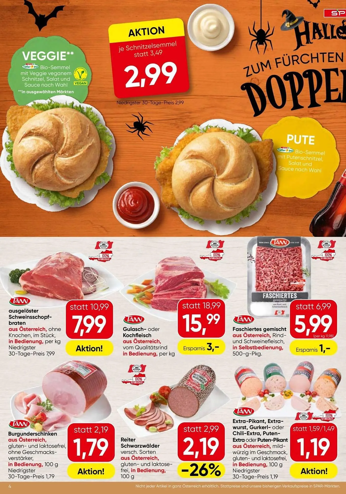 Eurospar Flugblatt von 23. Oktober bis 5. November 2025 - Flugblätt seite  4