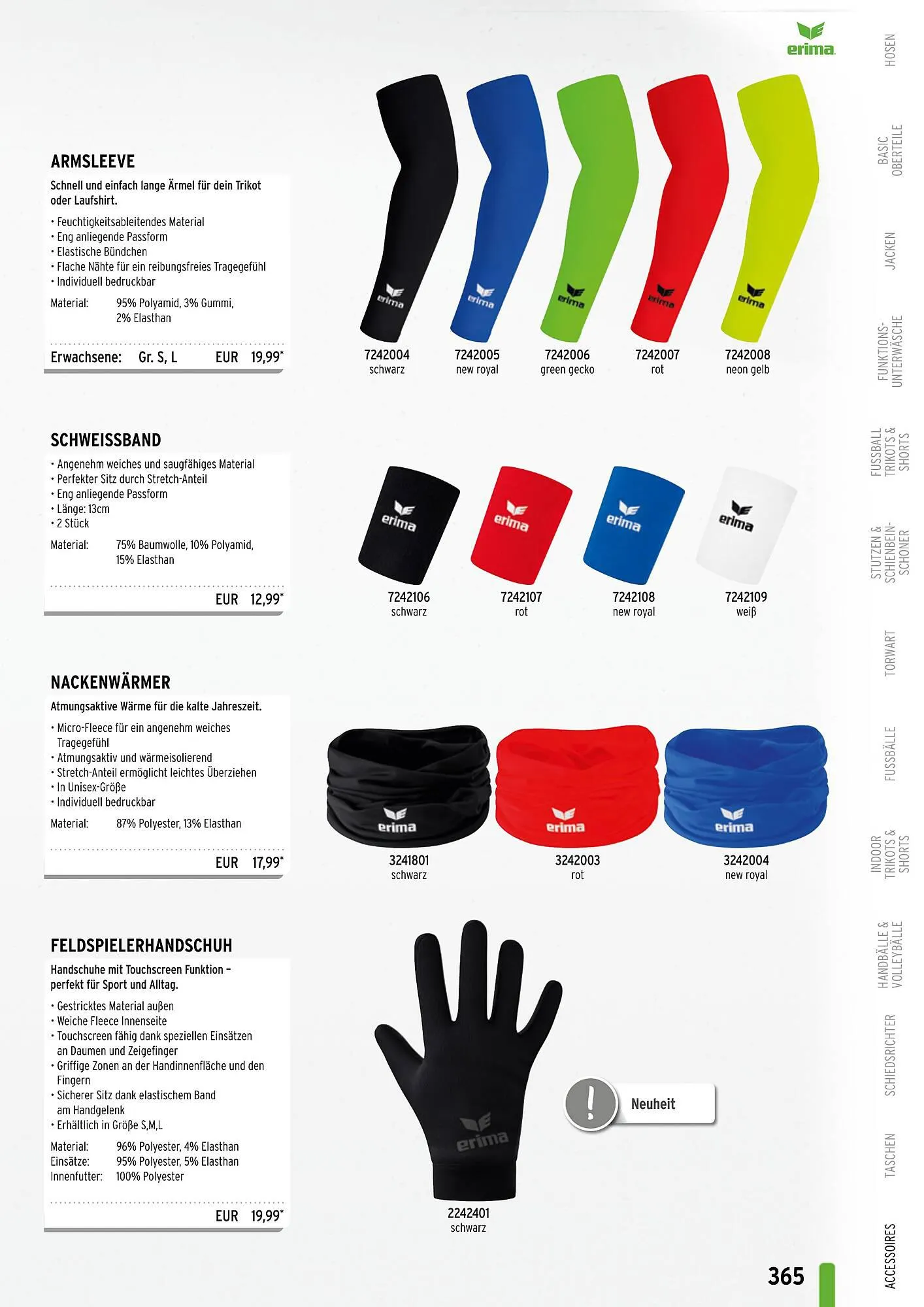 ERIMA Flugblatt von 2. Jänner bis 31. Dezember 2024 - Flugblätt seite 365