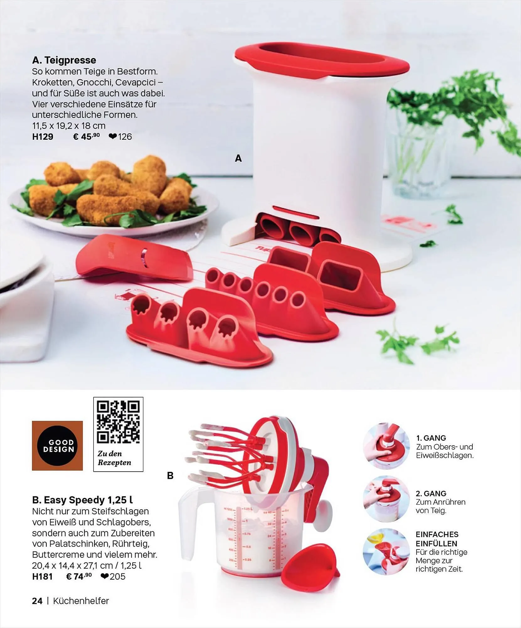 Tupperware Flugblatt von 1. September bis 29. Februar 2024 - Flugblätt seite  24