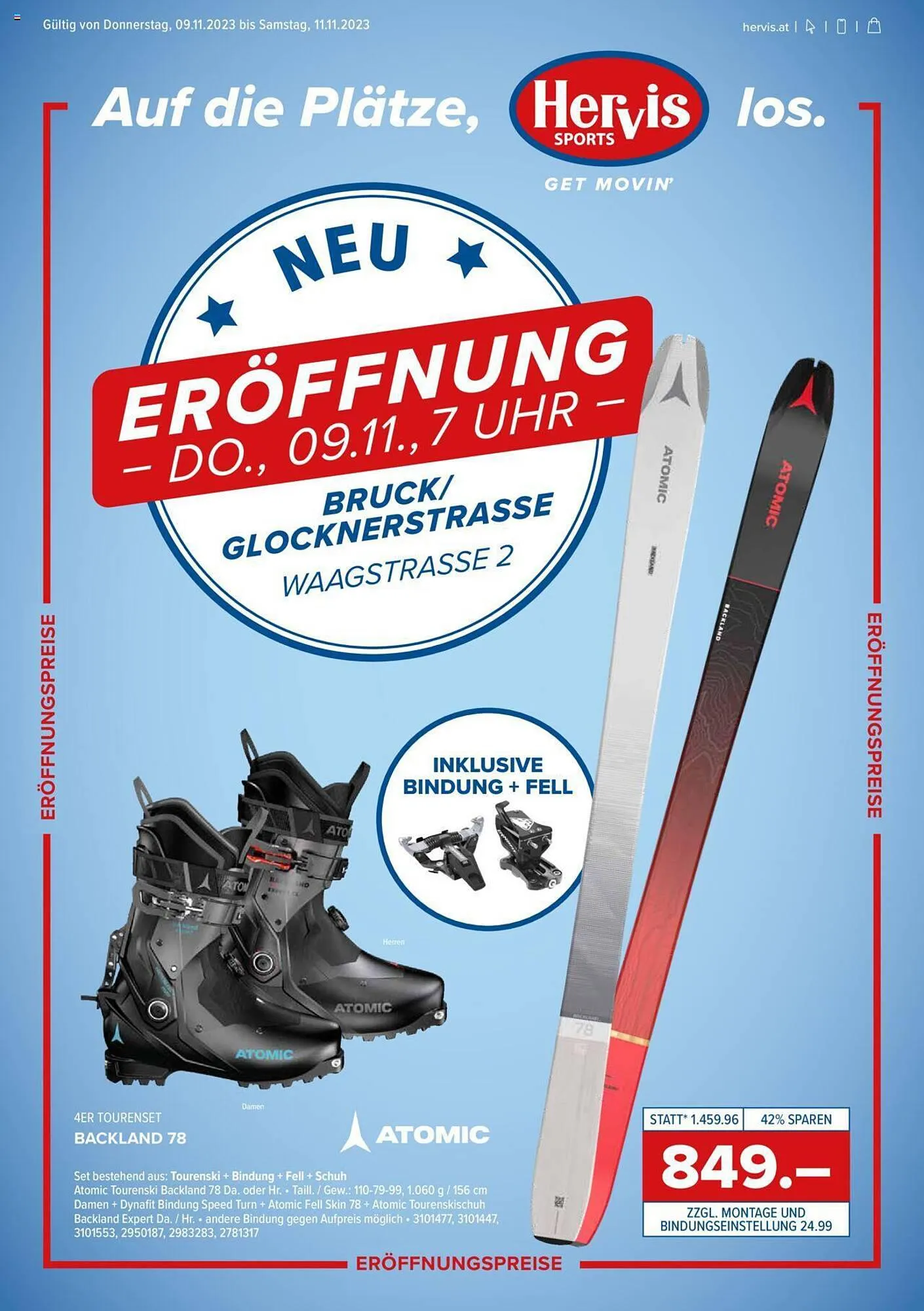 Hervis Flugblatt - 1