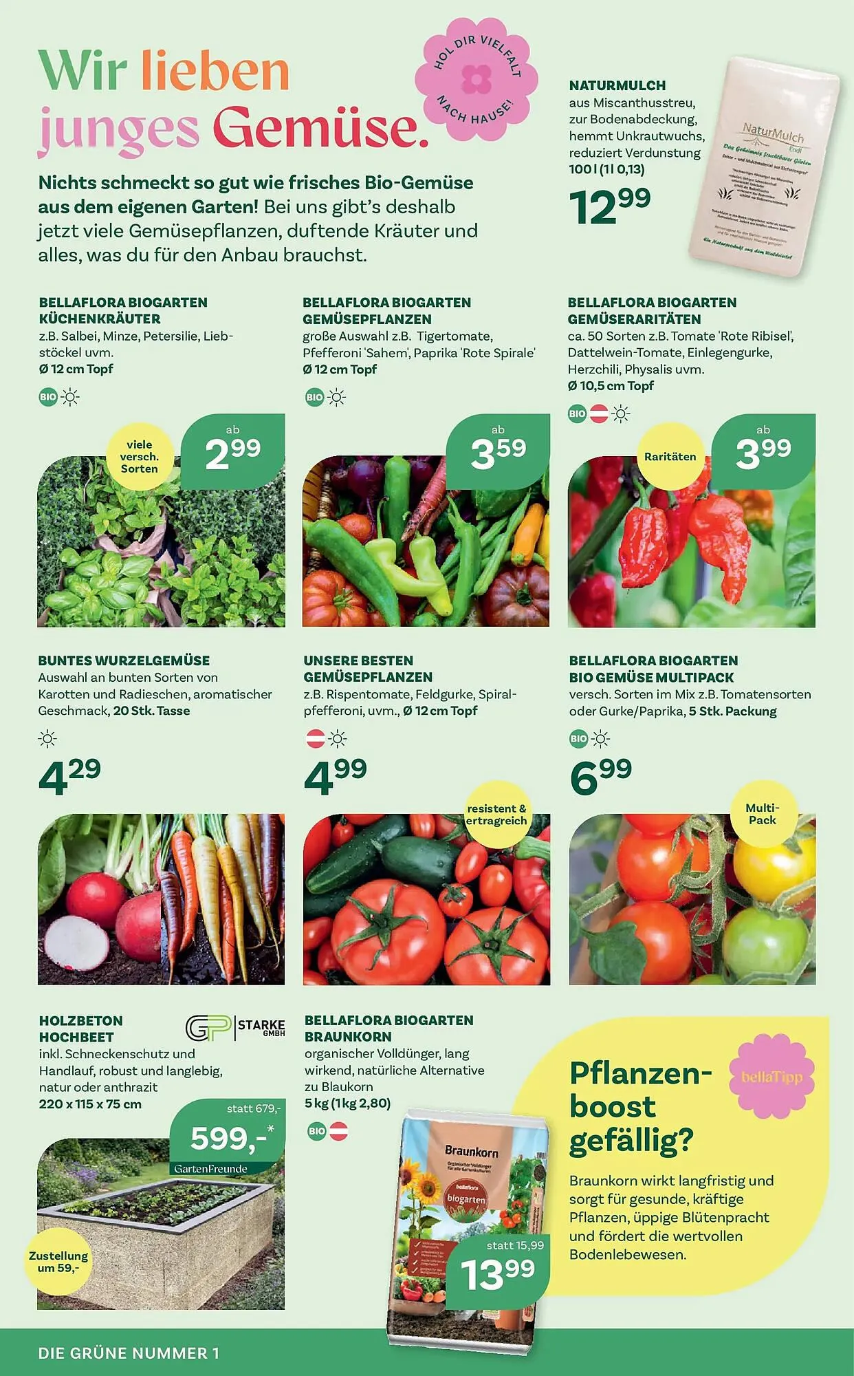 Bellaflora Flugblatt von 2. April bis 11. April 2026 - Flugblätt seite 2