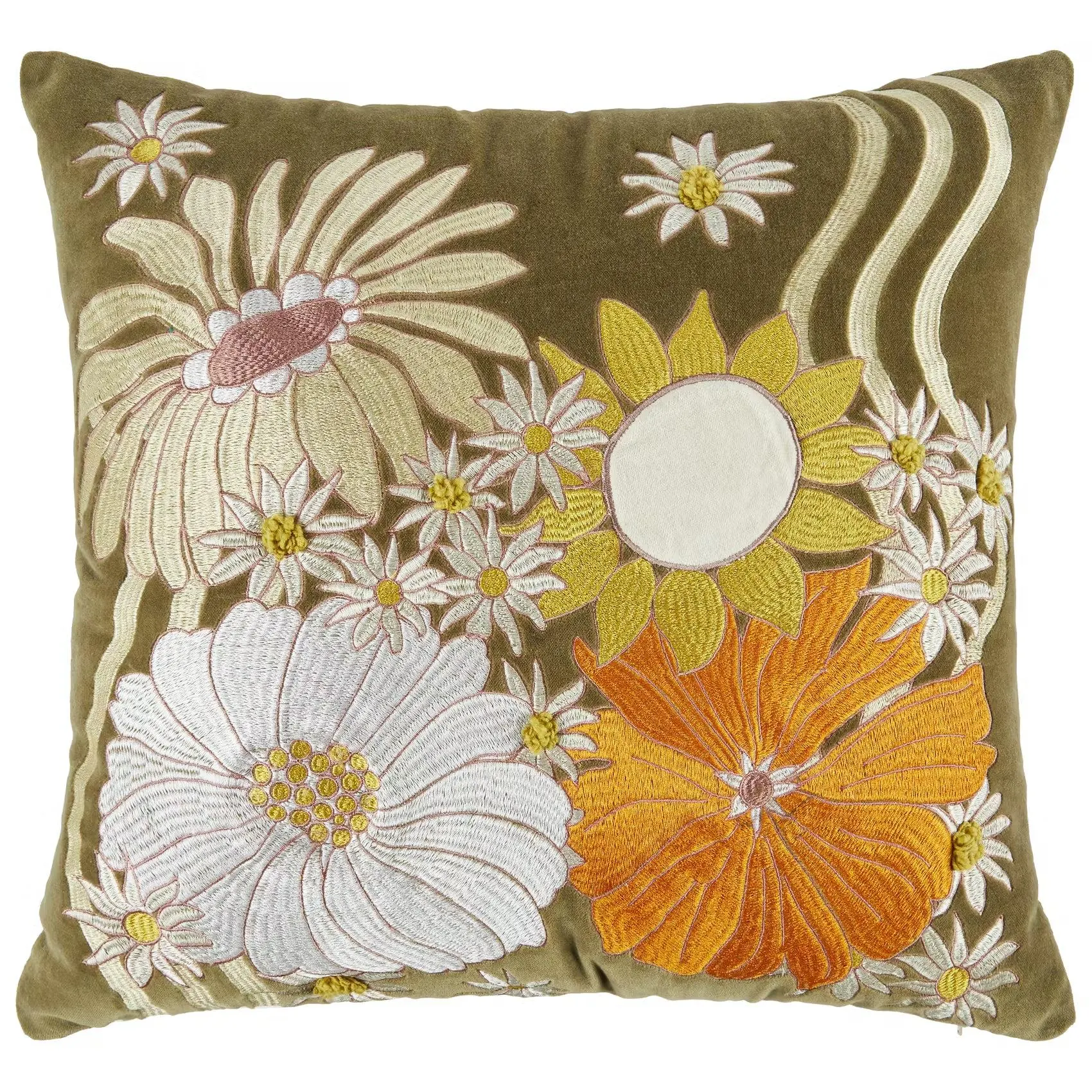 BOHEMIAN Kissen Blumen