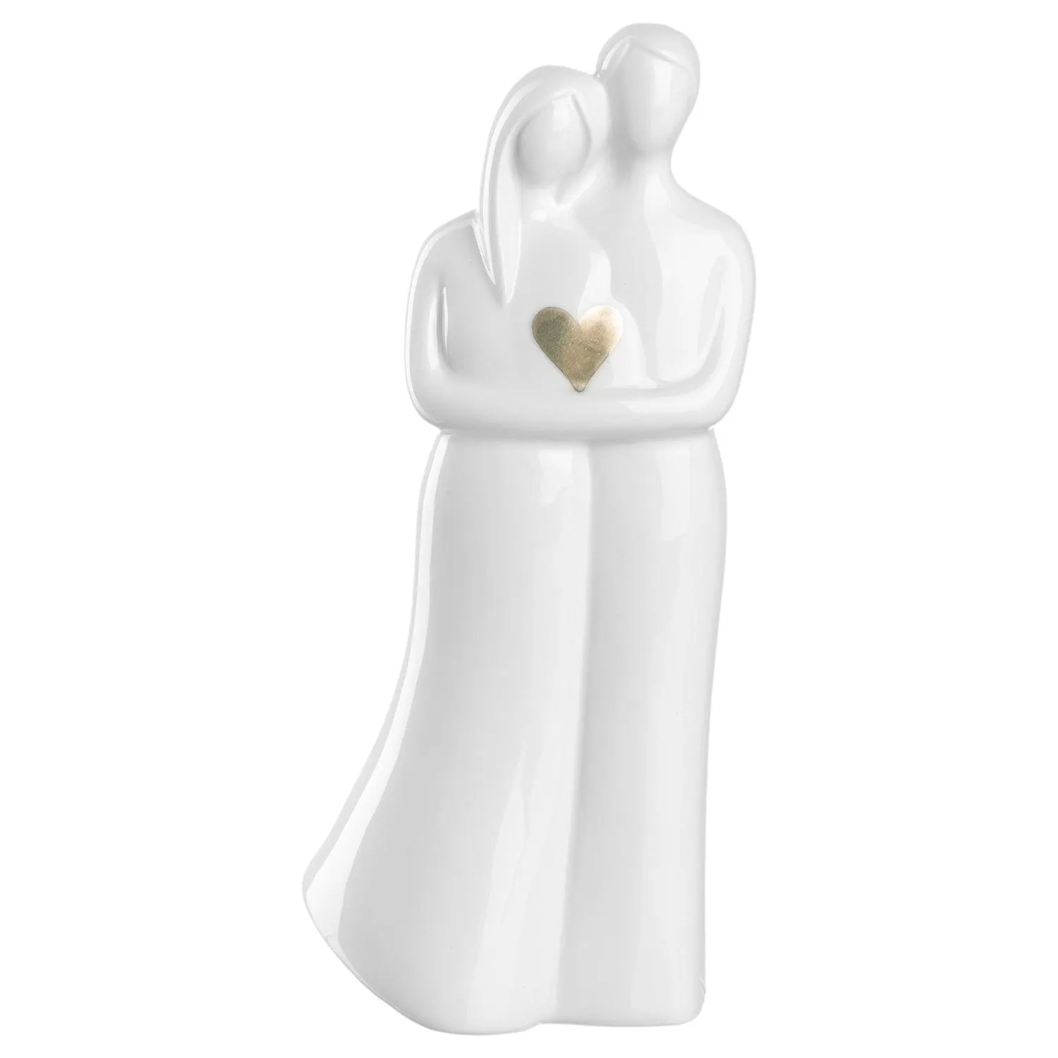 Figur Pärchen EMOZIONE 22,5 cm weiß