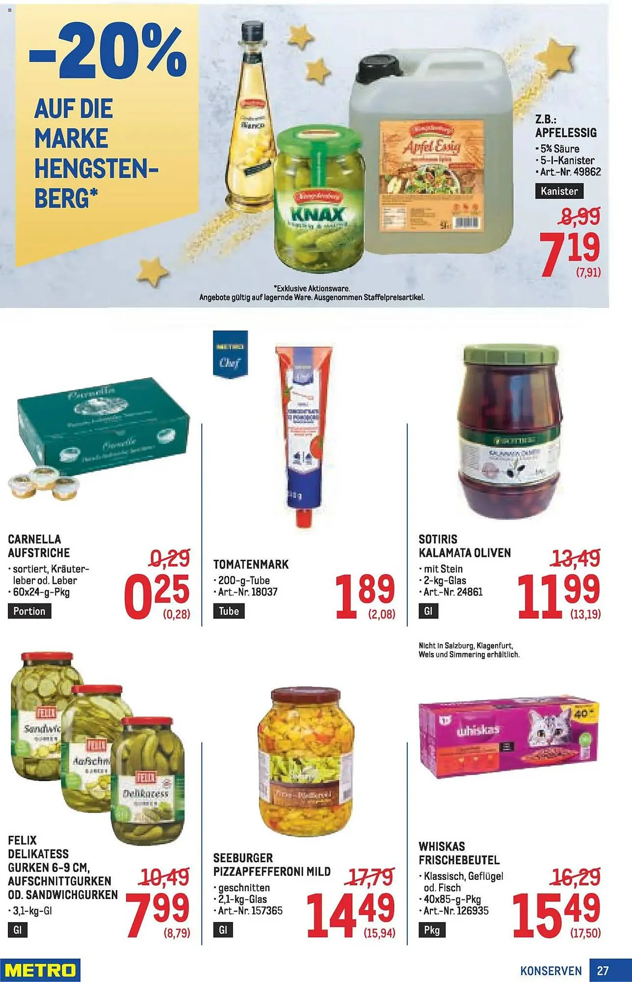 Metro Flugblatt von 13. November bis 26. November 2025 - Flugblätt seite  27