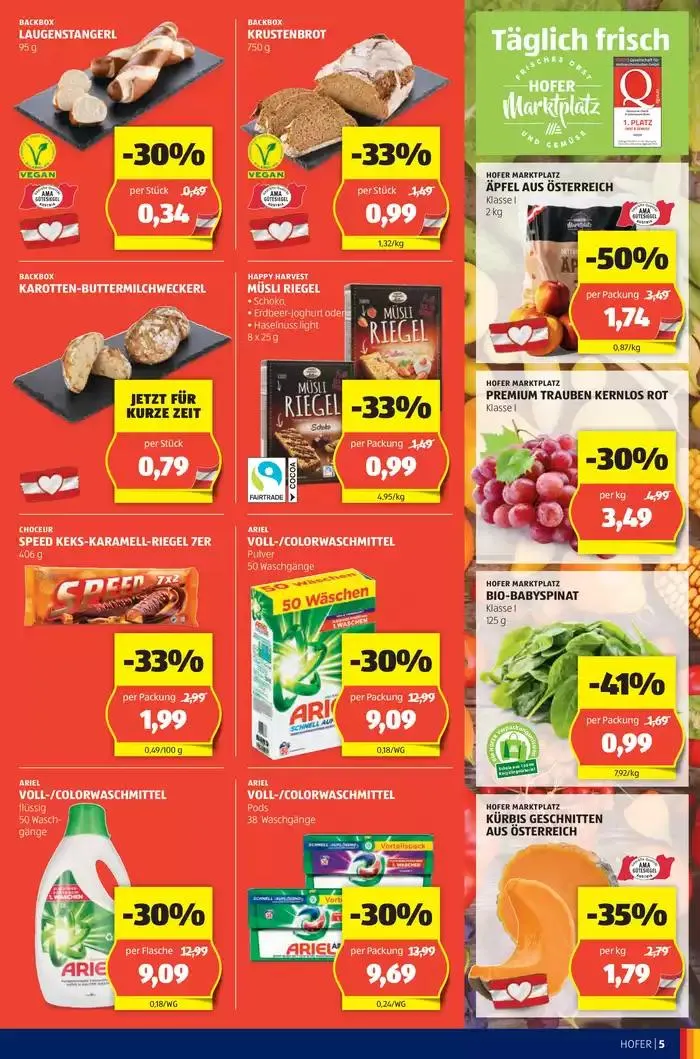 Blättern Sie online im HOFER Flugblatt von 23. Oktober bis 6. November 2024 - Flugblätt seite  7