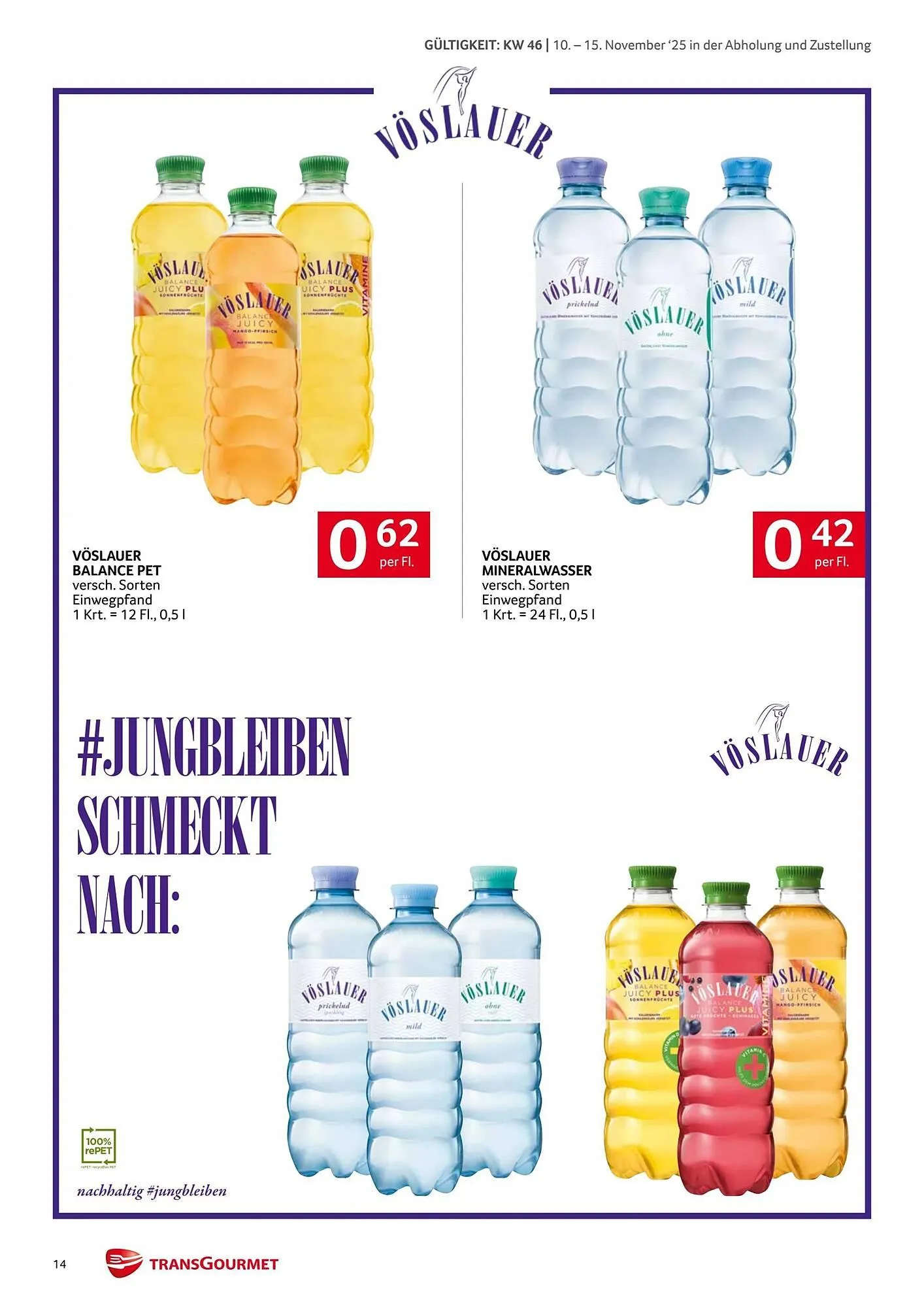 Transgourmet Flugblatt von 10. November bis 15. November 2025 - Flugblätt seite 14