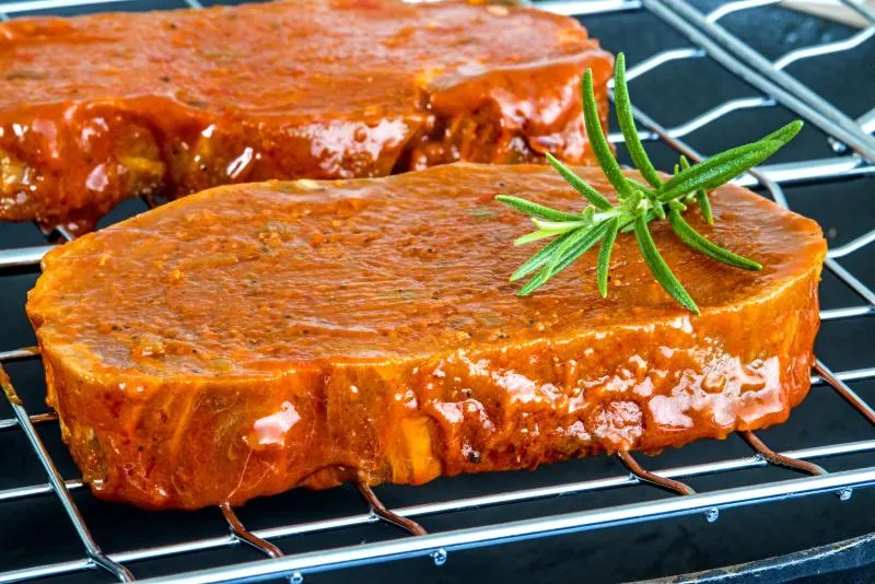 Schweine Karreesteak mariniert 6x 160g