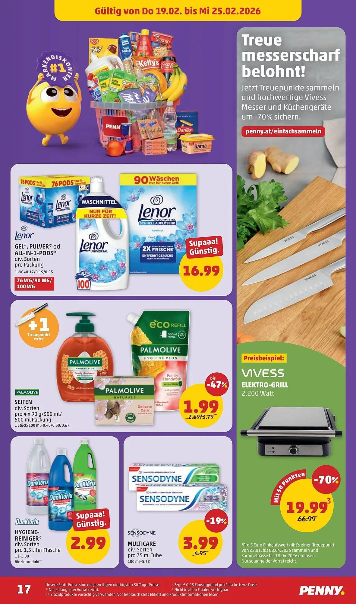 PENNY Flugblatt von 19. Februar bis 26. Februar 2026 - Flugblätt seite 17