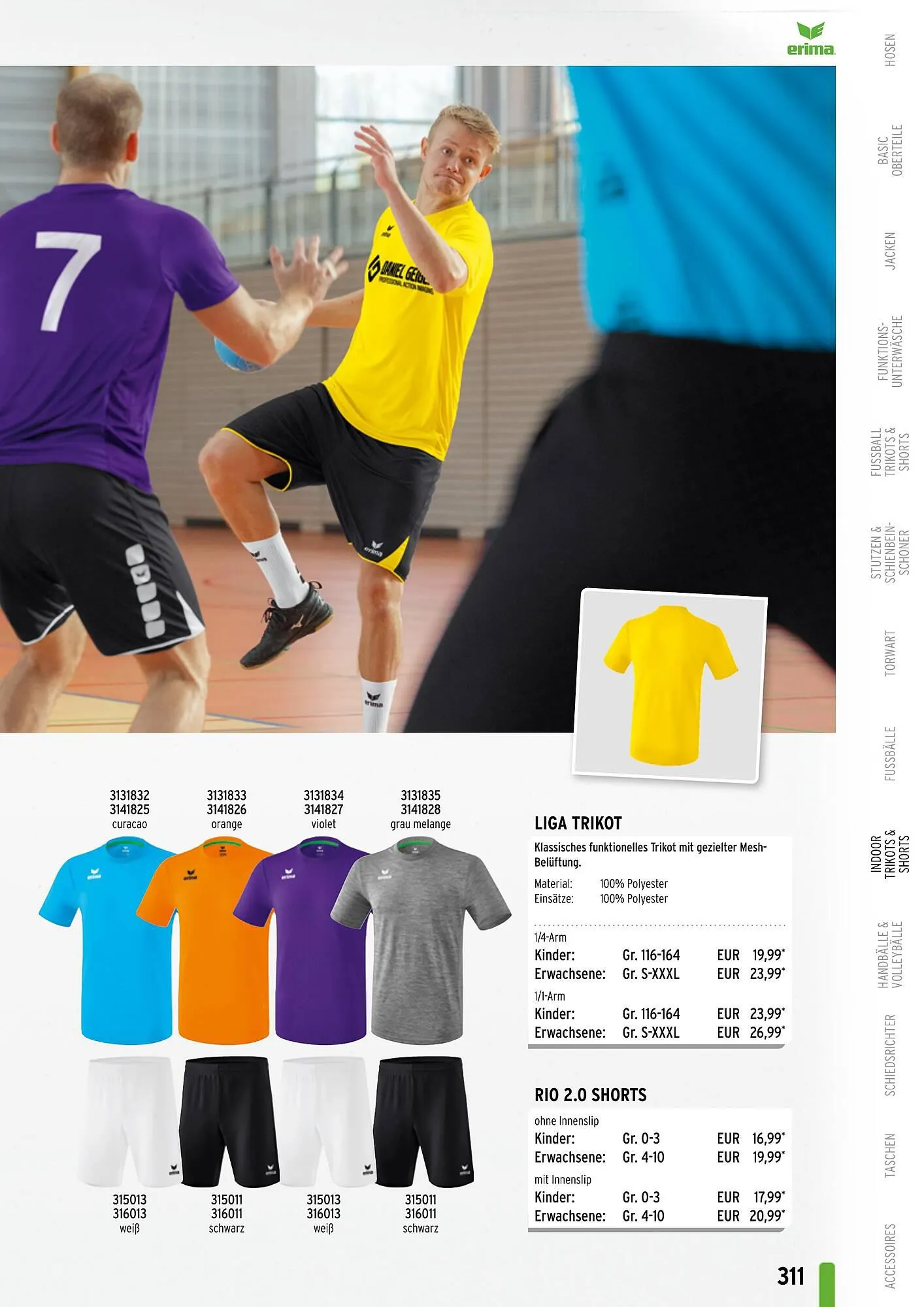 ERIMA Flugblatt von 2. Jänner bis 31. Dezember 2024 - Flugblätt seite  311