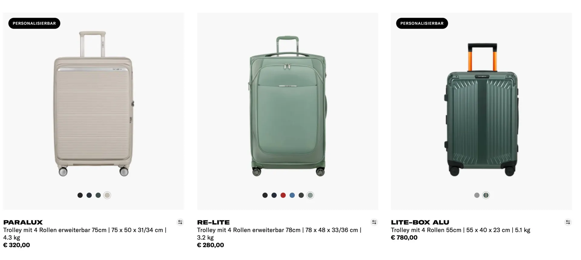 Samsonite Flugblatt von 24. März bis 6. April 2026 - Flugblätt seite  2